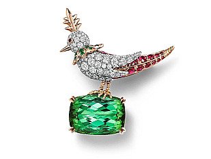Tiffany & Co. rinde homenaje a México con una joya excepcional de la colección Bird on a Rock