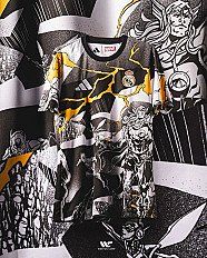 Adidas presenta una inesperada colección junto a Marvel, el Real Madrid y los All Blacks