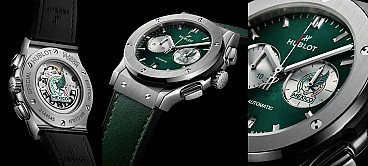 Hublot presenta un reloj junto a la Selección Nacional de México